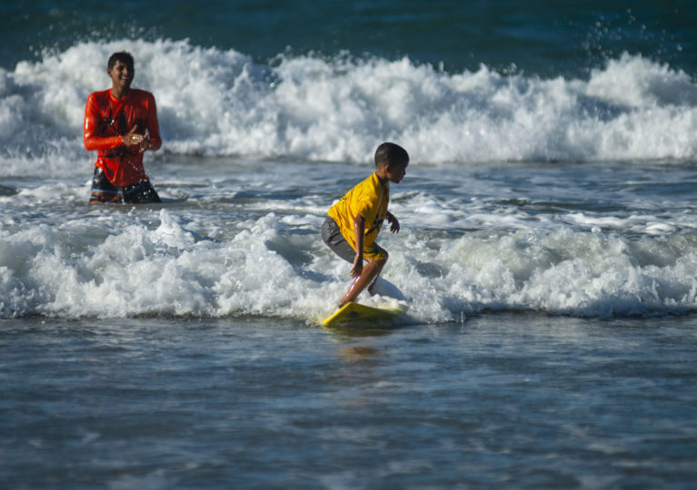 Surfing in Porto de Galinhas